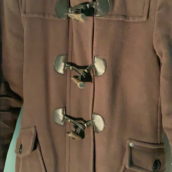 ROXY Hooded Toggle button wool coat - a beauty :) - Picture 2 of 10